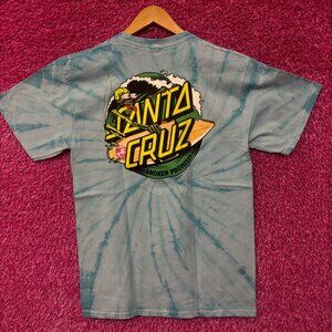 Broken Promises x Santa Cruz tiedye collab tshirt size medium
